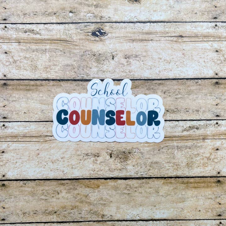 Made with Monday - Wholesale Sticker - School Counselor Sticker1