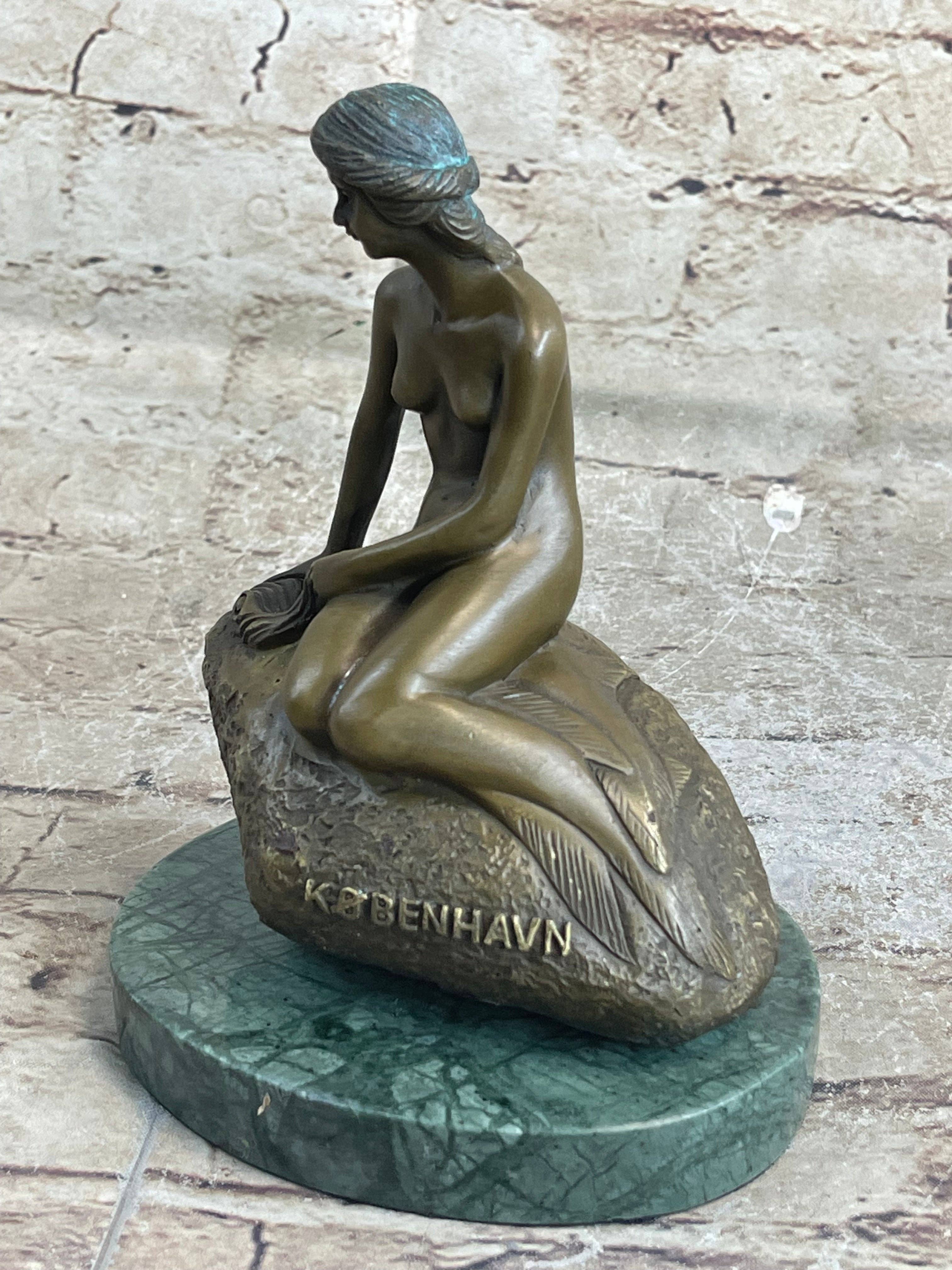 Bronzhaus - Wholesale Sculpture - The Little Mermaid by Edvard Eriksen Bronze Replica Sculpture Copenhagen3