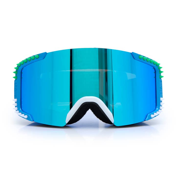 Frost Green Spike | Kids Winter Ski Snow Goggle for wholesale by Bling2o