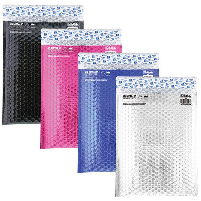 Luna Office Supply -  Everyday Essential - Wholesale Envelopes - Metallic Bubble Mailer1