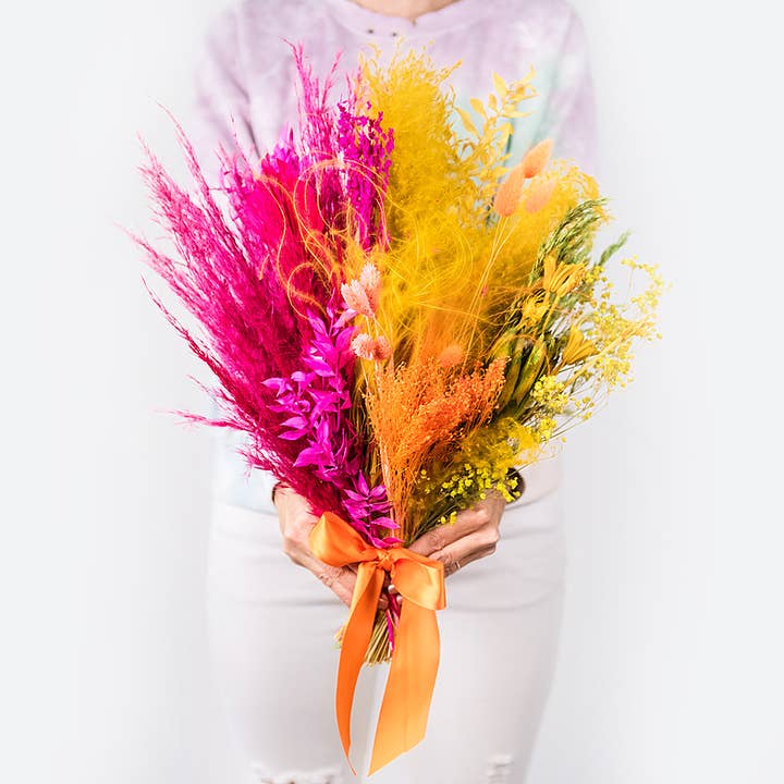 Zodiac Bouquet - Gemini - Dried Flower Bouquet for wholesale by Seed Floral