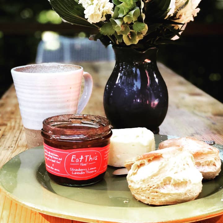 Eat This Yum - Wholesale Jam/Jelly - Strawberry Lemon Lavender Preserve