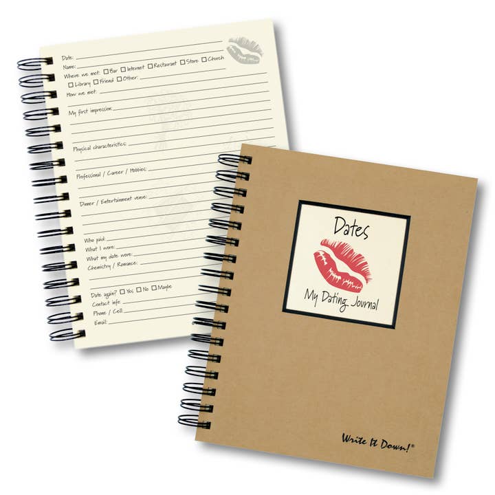 Dating Journal (Kraft) for wholesale by Journals Unlimited