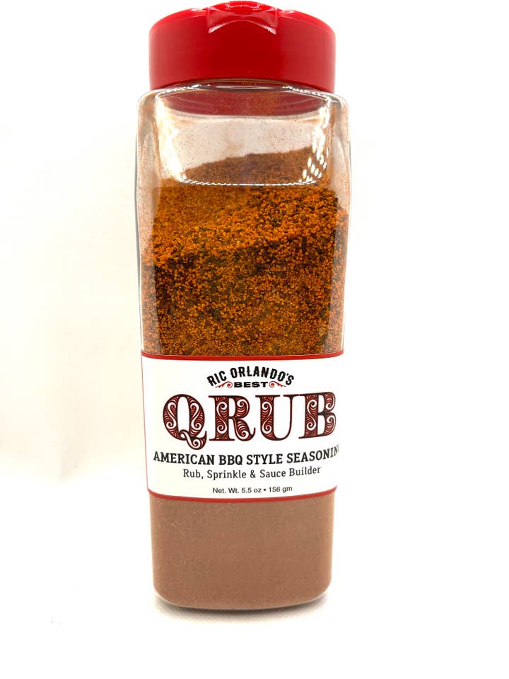 QRUB All American BBQ RUB Bulk for wholesale by Ric Orlando's Pasta, Sauce, Hot Sauce and Seasonings