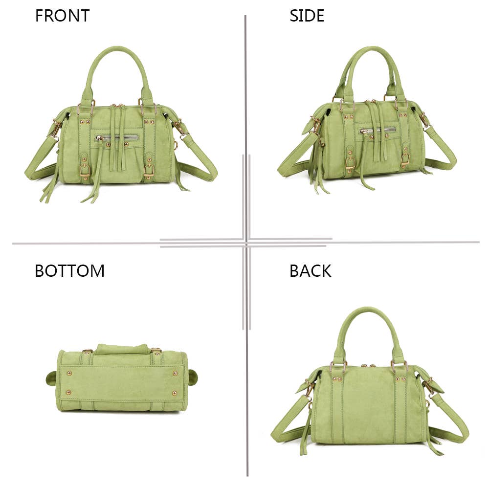 Gallantry - Venta al por mayor Bolso con correa - Mujer - Skyla Pequeño Ante Dorado10