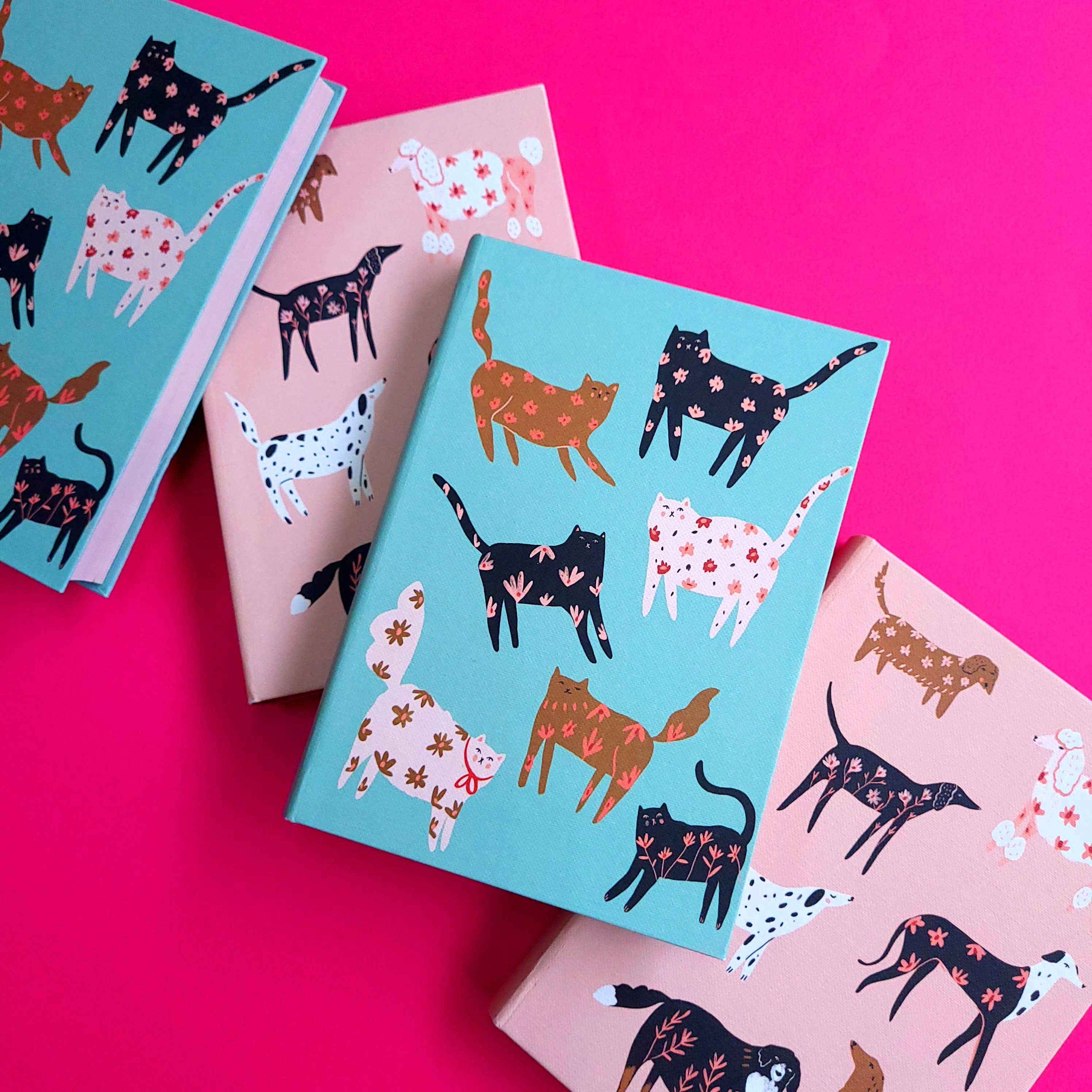 Roger La Borde - Wholesale Journal/Diary - Cinnamon Cats Illustrated journal  - AS 0514