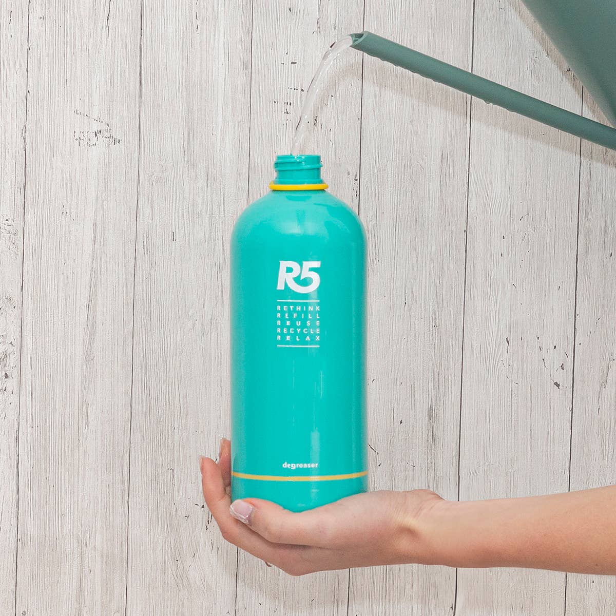 R5 - Vendita all'ingrosso Detergente multisuperficie - R5 Kit Sgrassatoren ricaricabile 750 ml - Made in Italy 3