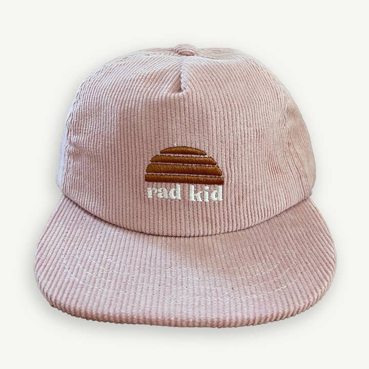 Rad Kid Cord Cap - Mauve for wholesale by Banabae