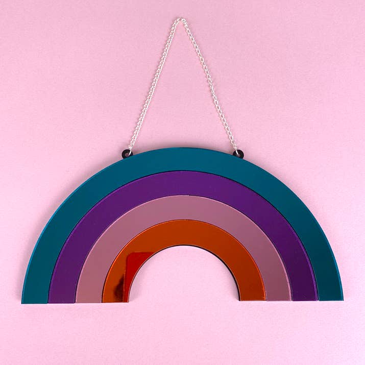 Rainbow Wall Mirror for wholesale by DOODLE MOO LTD