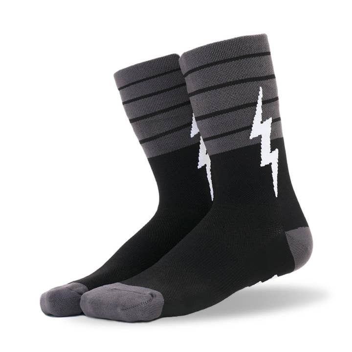KOM Cooling Socks met vijf strepen voor wholesale door Voltage LTD