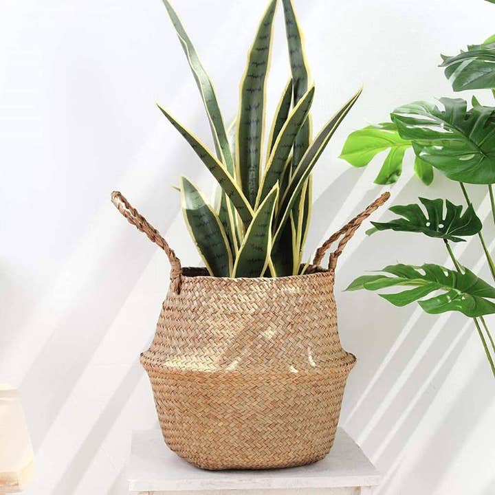 Kiyo Home - Wholesale Basket - Natural Seagrass Basket