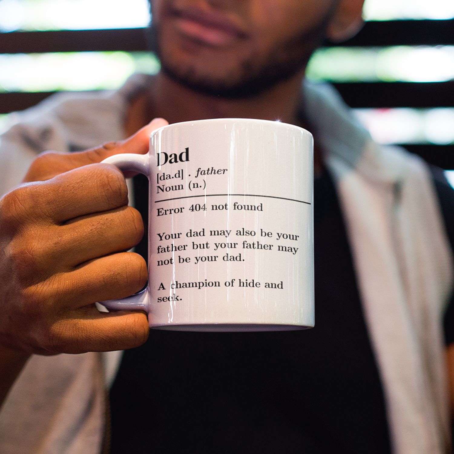 SmartyPants - Wholesale Coffee Mug - "Dad" Dictionary Definition Mug Sarcastic Father's Day Gift3