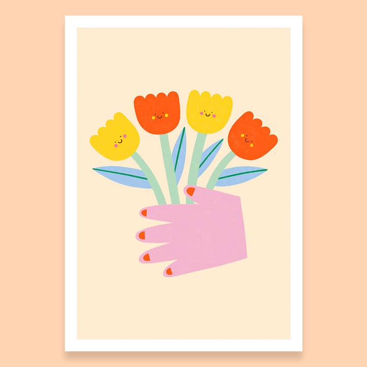 El regalo, ilustración para venta al por mayor de Marylou Chalon