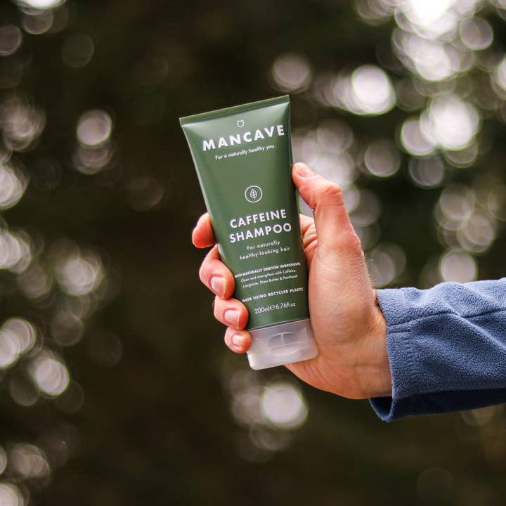 ManCave – wholesale Hair shampoo – Mens Shampoo | Caffeine Shampoo | 200ml | Gift for him6