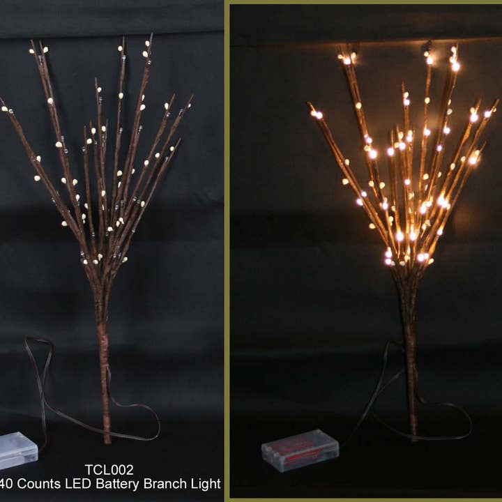 Rustic Home Accents 40-LED Battery Branch Light for wholesale by Tellon Investment & Trade