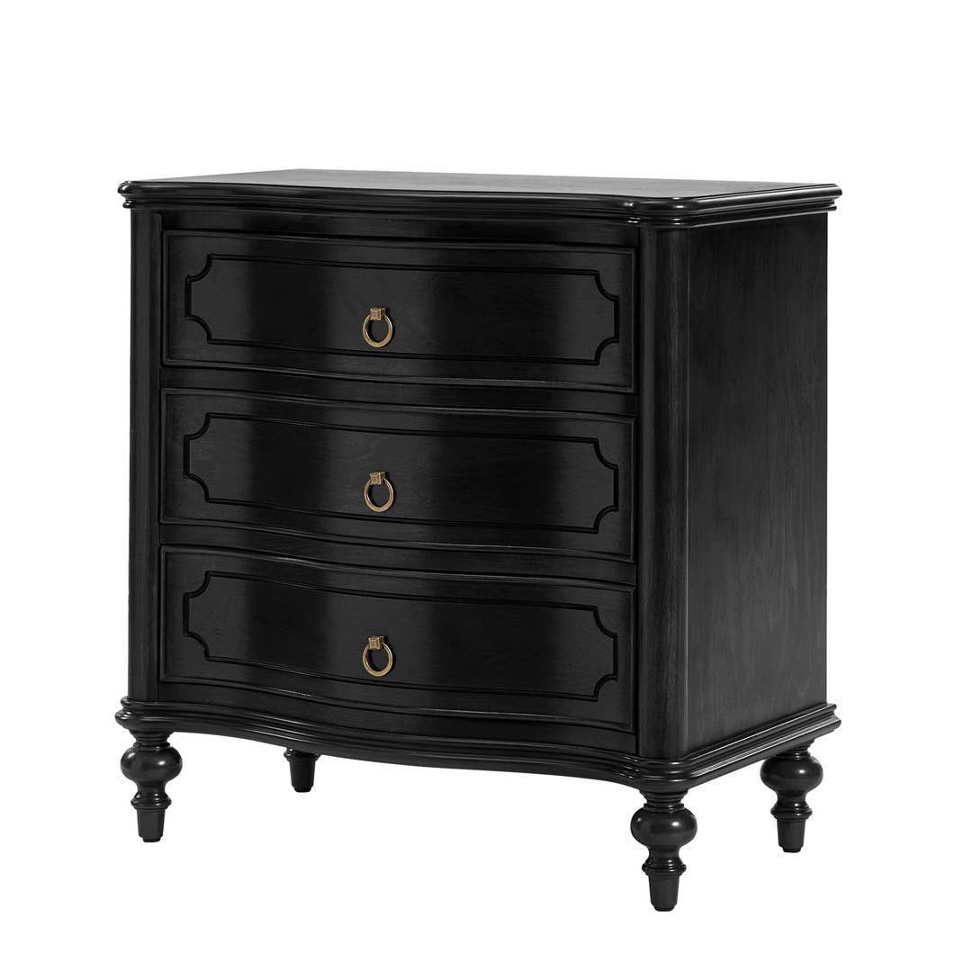 Karat Home - Wholesale Bedroom Furniture - Alois 3-Drawer Nightstand1
