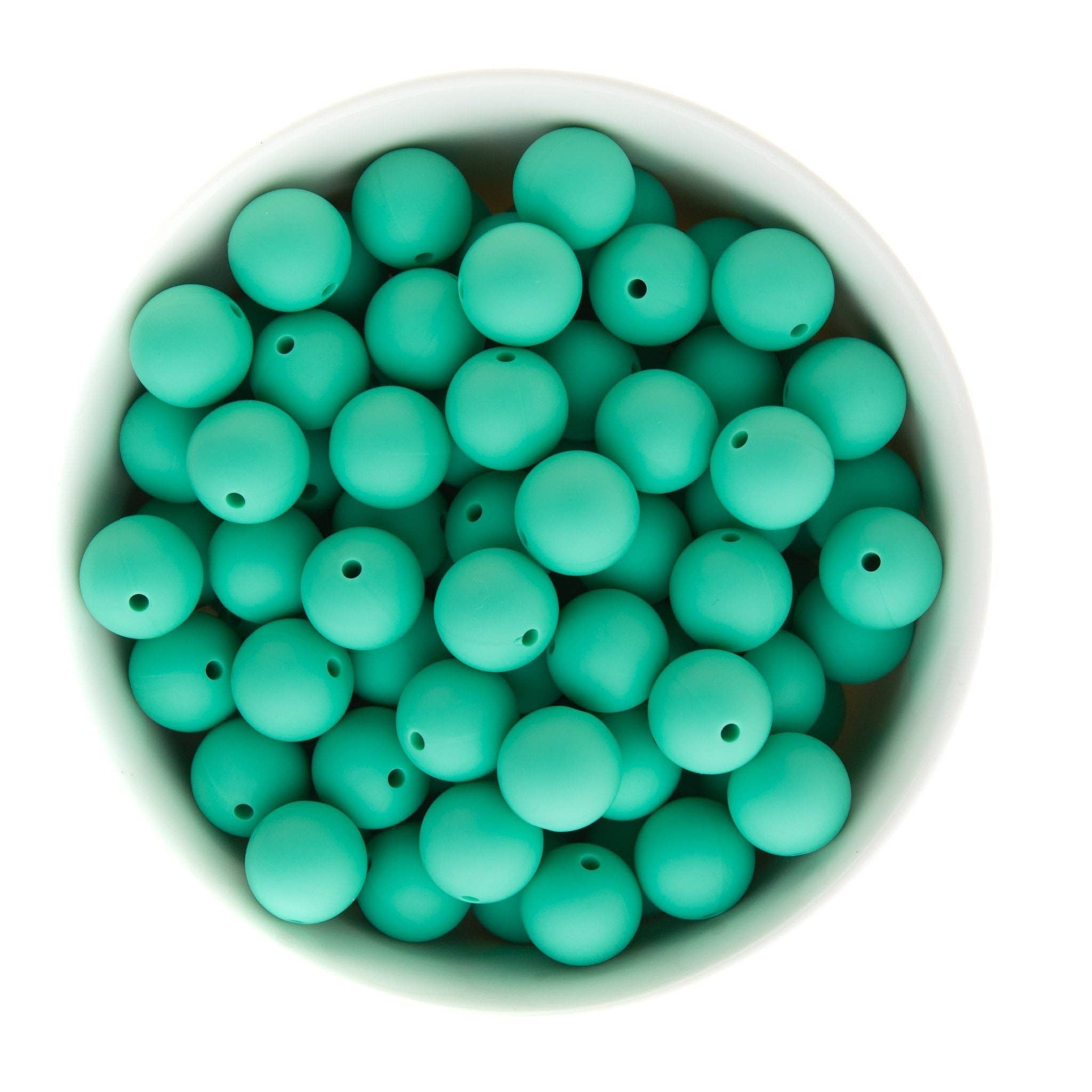 Cara & Co Silicone Craft Supply - Wholesale Beads - 15mm Round Silicone Beads78