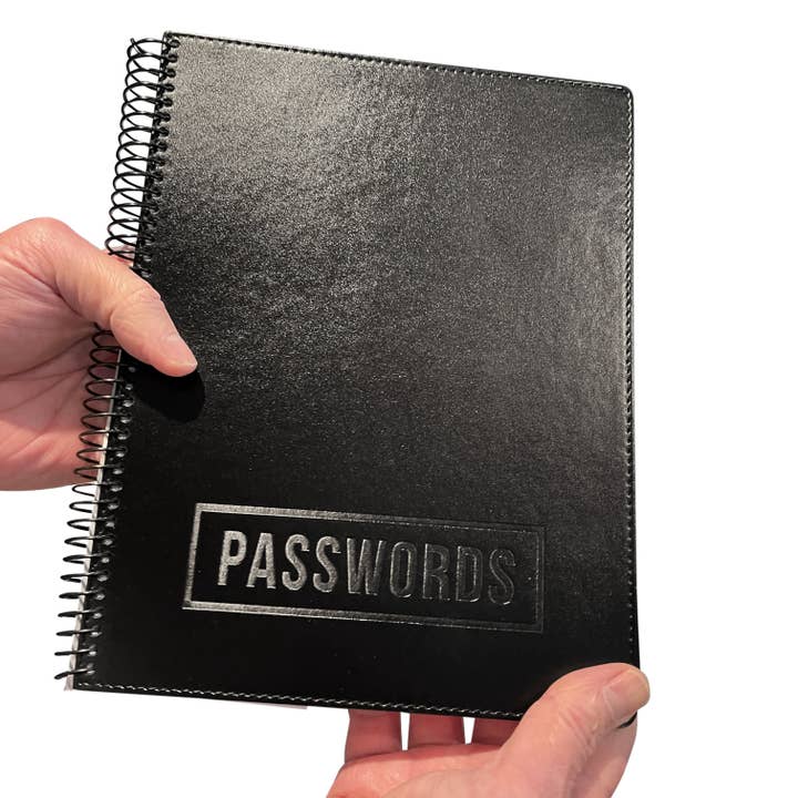 RE-FOCUS THE CREATIVE OFFICE - Wholesale Address Book - Gift item Exec. Password Keeper Book Faux-Leather Cover2