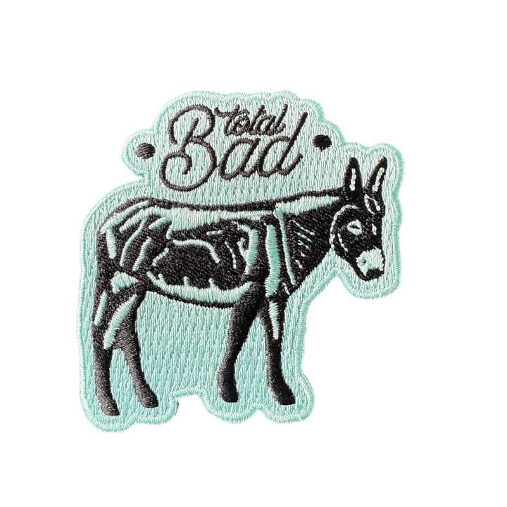 Iron On Patch - Total Badass Patch for wholesale by Spruce Seed