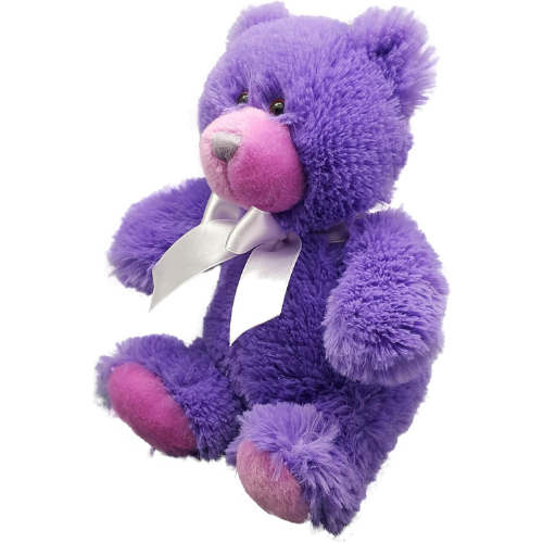 Anico – wholesale Fyllda/plyschleksaker - Barn och baby – Anico 8" Färgglad Cutie Bear, Lila2