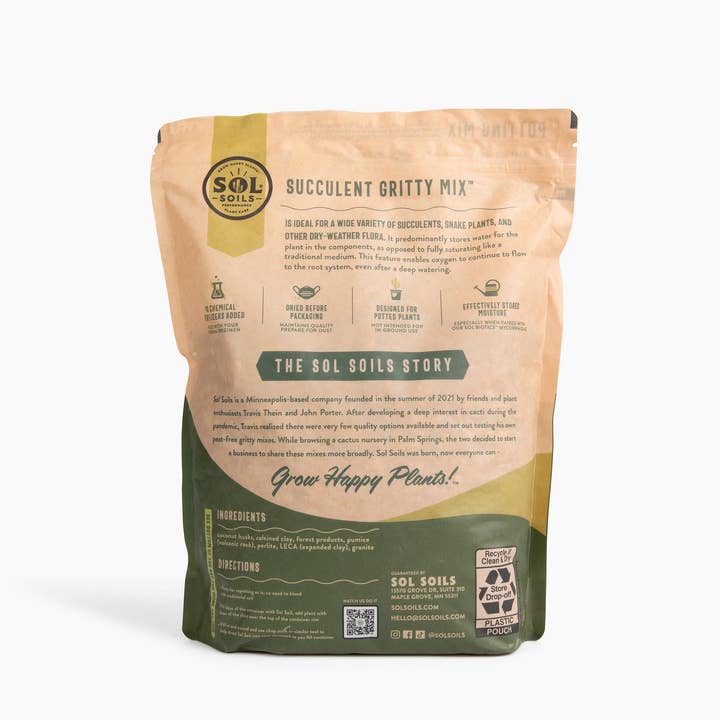 Sol Soils - Vente Terreau de plantation/rempotage - Sol (1 gal) Mélange graveleux pour plantes succulentes2