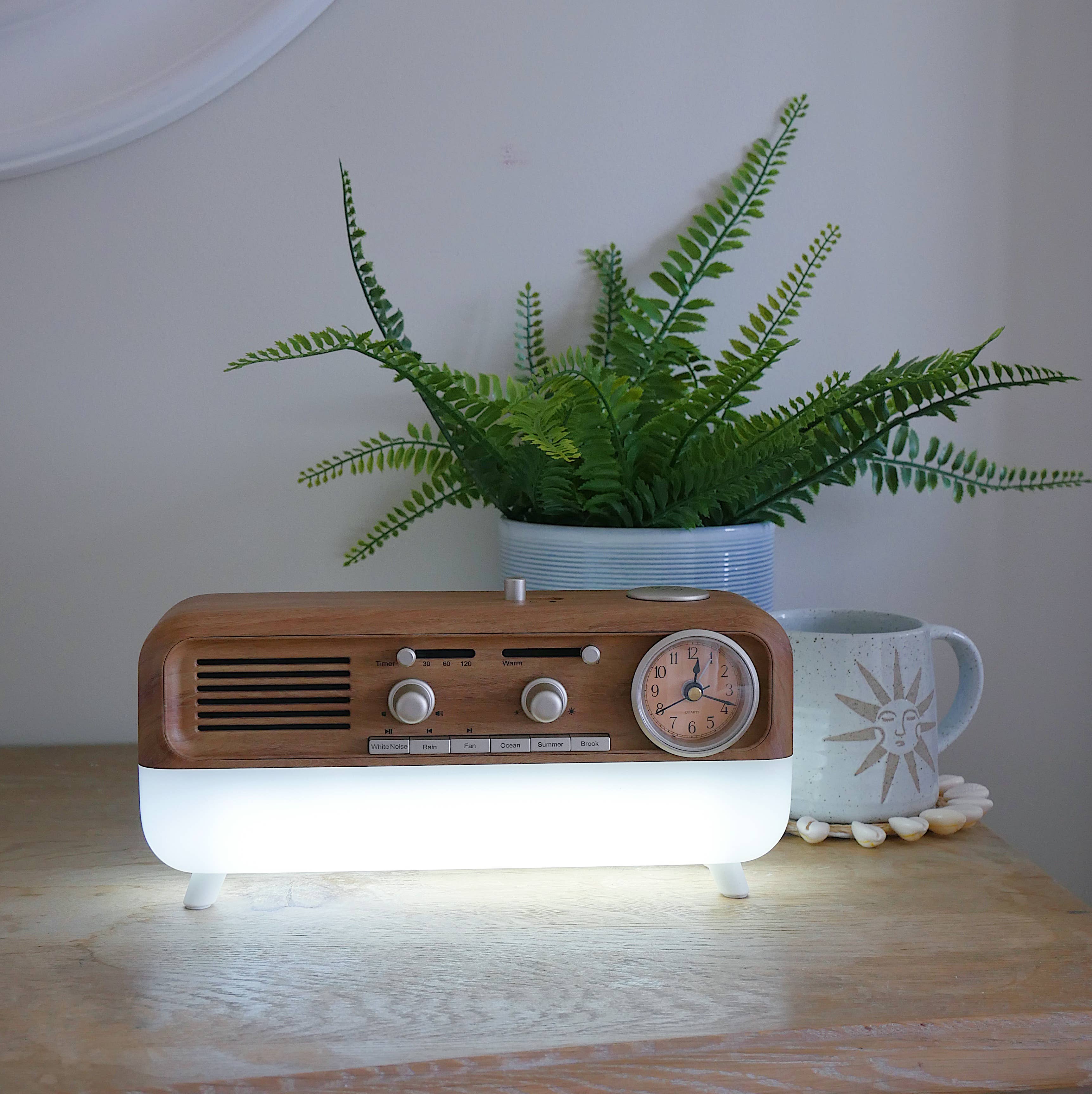 Steepletone UK Ltd - Vente Haut-parleurs - CALM - Aide au sommeil, lampe de chevet et haut-parleur5