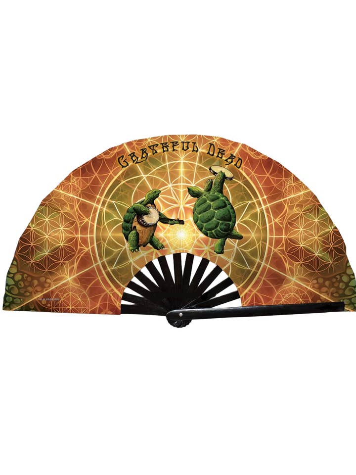 Grateful Dead Terrapins Clacker Dance Fan for wholesale by Sunshine Joy