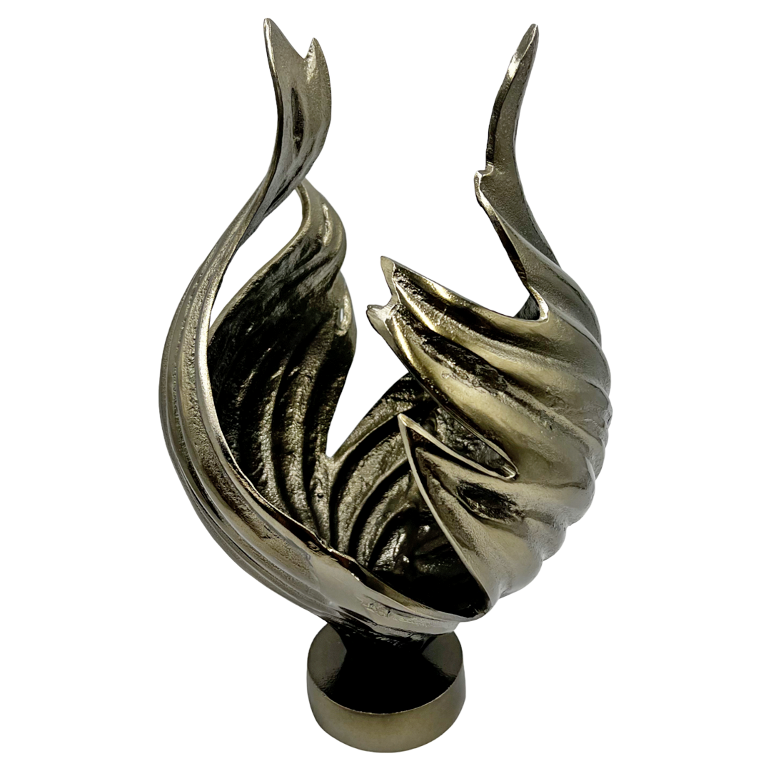 2626 Designs - Venta al por mayor Escultura - Escultura decorativa de aluminio con forma de flor de arte moderno6