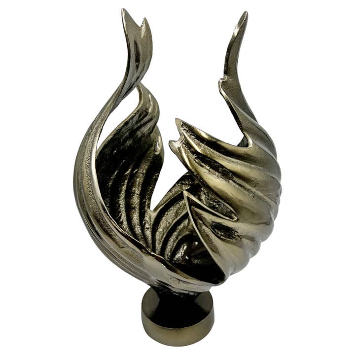 2626 Designs - Venta al por mayor Escultura - Escultura decorativa de aluminio con forma de flor de arte moderno6