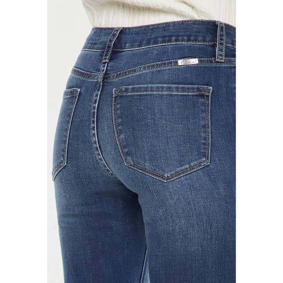 AB And Company - Wholesale Jeans - Dames - KanCan Constance Bootcut-jeans met hoge taille4