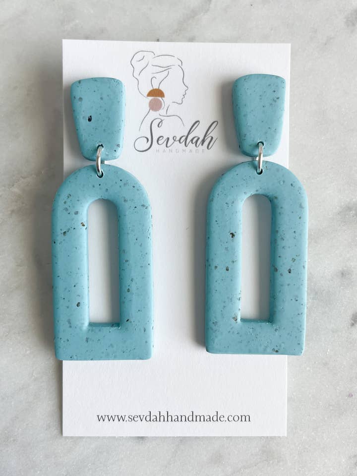 Arches creuses en granit turquoise pour la vente par Sevdah Handmade
