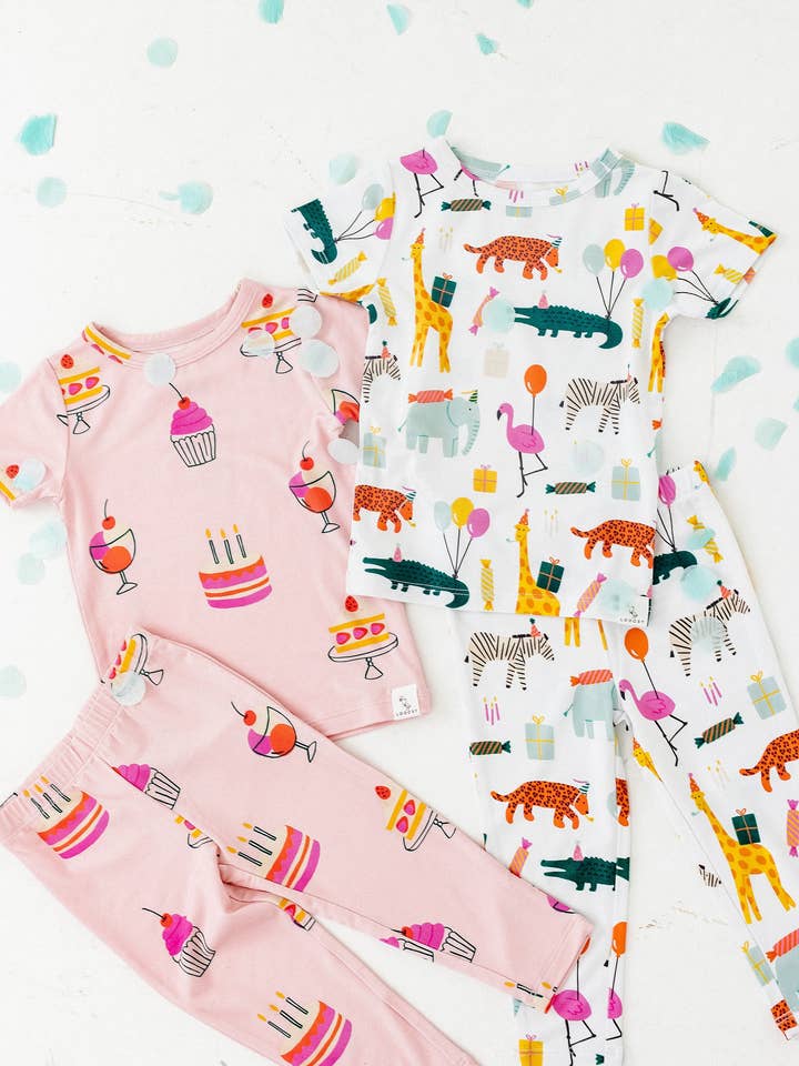 Loocsy LLC - Wholesale Sleepwear Set - Kids - Party Animal Pajama Set