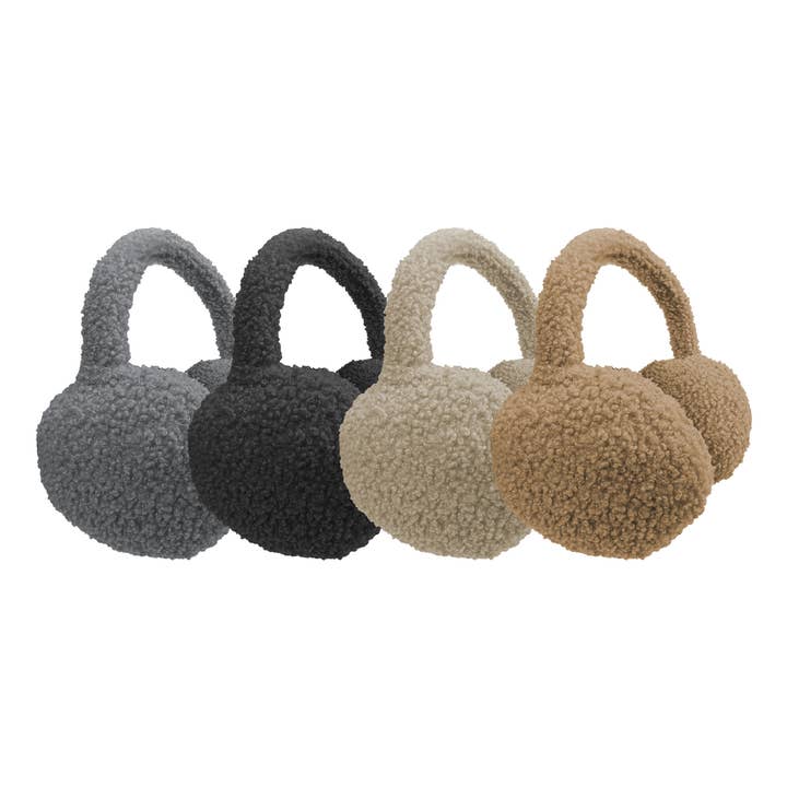 Ladies Sherpa Fleece Earmuffs - 75338 for wholesale by Think Medical Wholesale