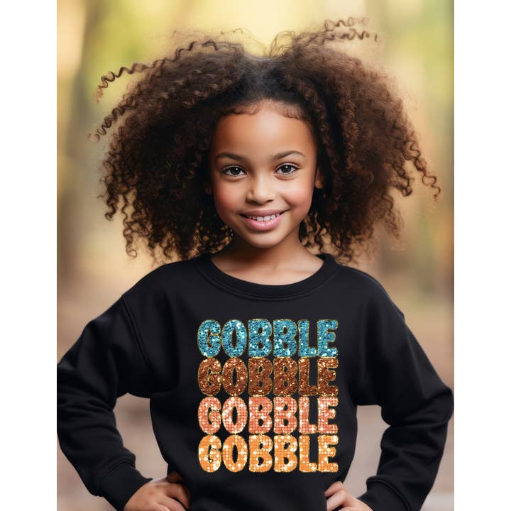 Faux Sequin Gobble Gobble för wholesale av Circus Threads LLC