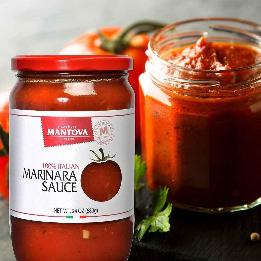 Fine Italian Food - Wholesale Pasta Sauce - Mantova Marinara Sauce, 24 oz.5