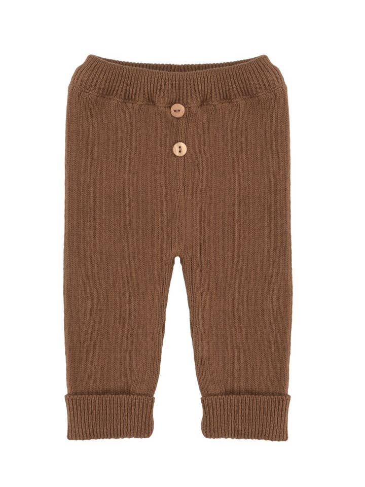 ORGANIC TRICOT SOUR COCOA PANTS for wholesale by North Baby