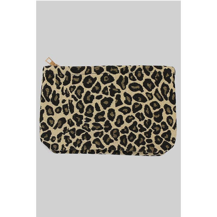 ANIMAL PRINT MAKEUP POUCH for wholesale by Girly