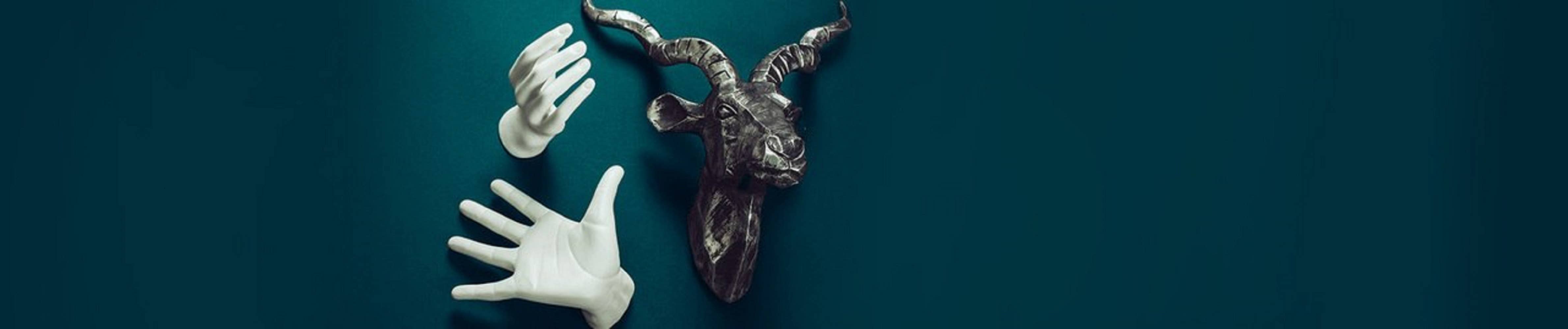 Interior Illusions Plus - Wholesale Wall Accent - Female Talk To The Hand Wall Mount - 8.5" tall1