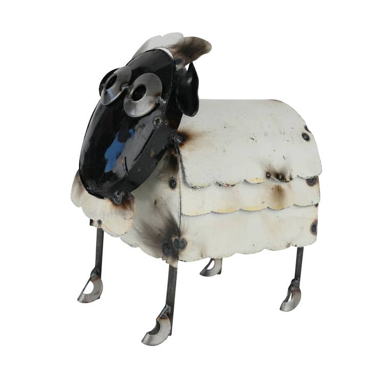 My Amigos Imports - Vendita all'ingrosso Statuette decorative - Super Mini Fattoria Animale-Pecora-ER-Metallo-7x9-Super Mini-Pecora0