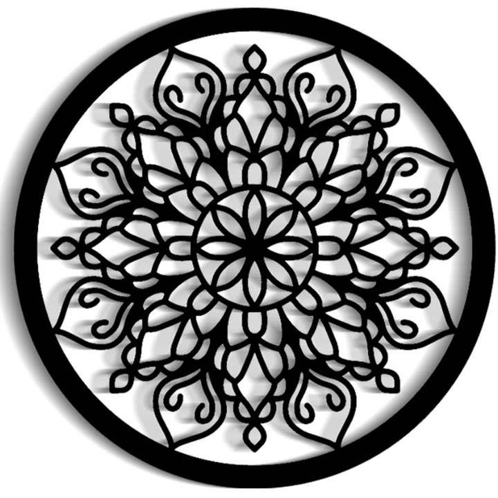 Wall Decor Made Of Wood Art - Mandala for wholesale by Max Woody™