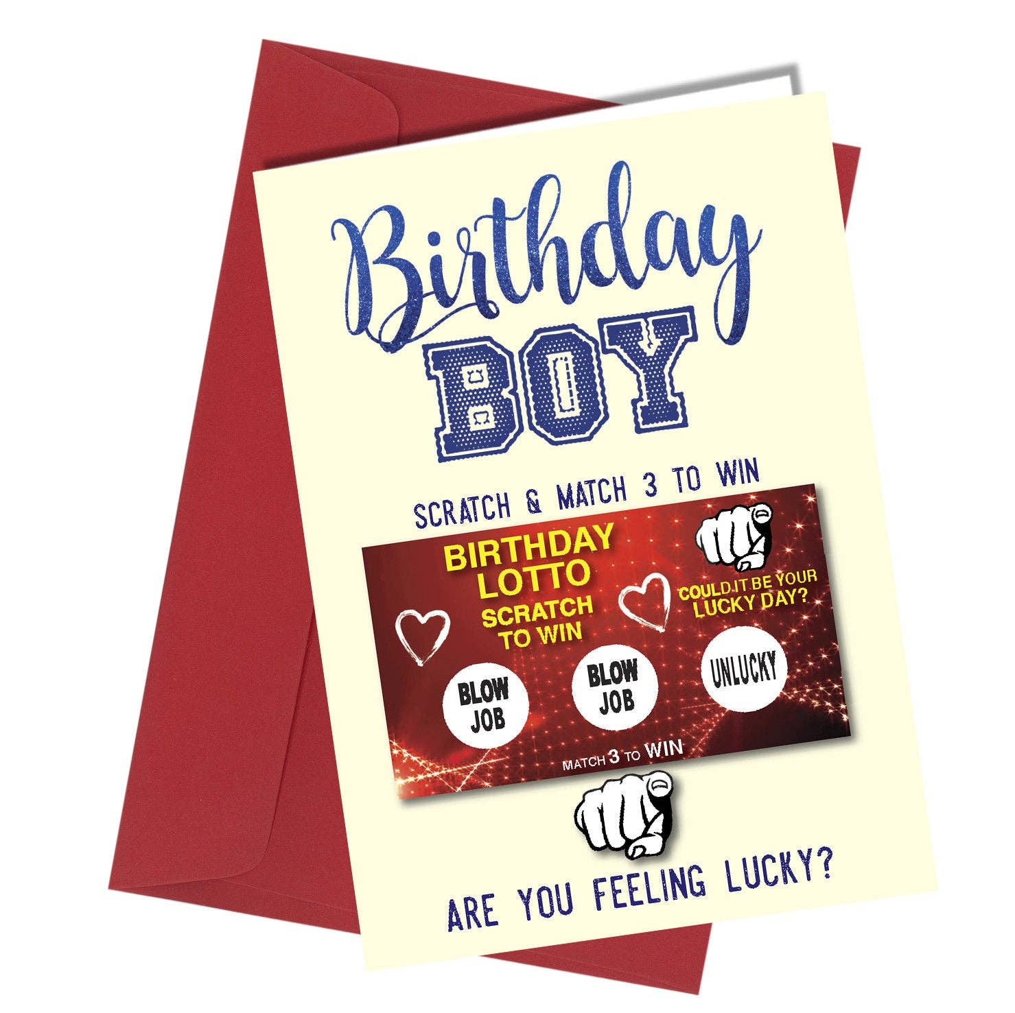 Close to the Bone Greeting Cards and Gifts – wholesale Birthday card – #177 Birthday Lotto0