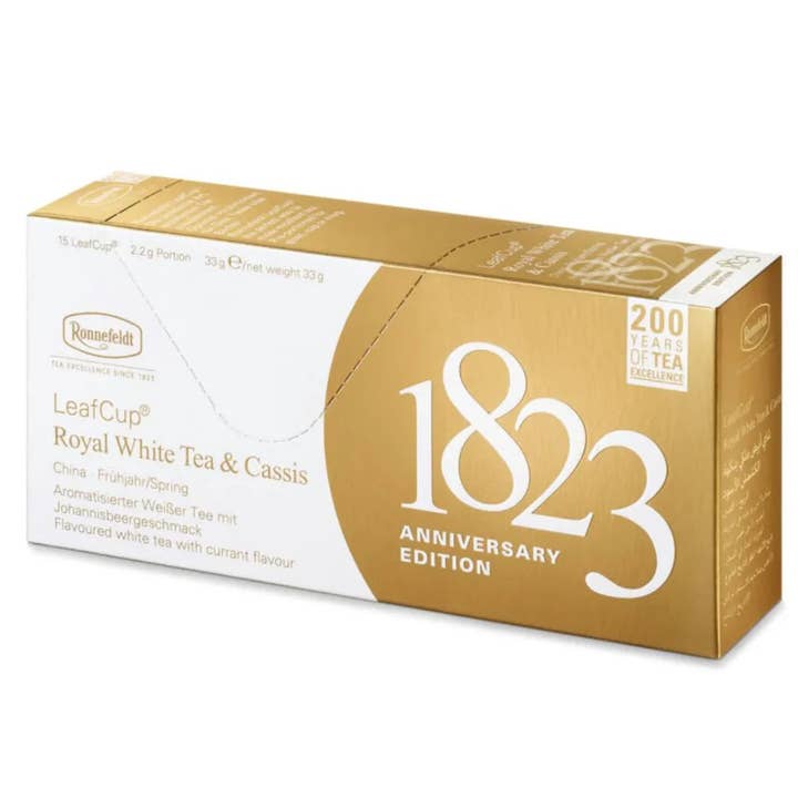 Ronnefeldt LeafCup® Thé Blanc Royal & Cassis® Blanc – 6 × 15 pour la vente par Ronnefeldt USA
