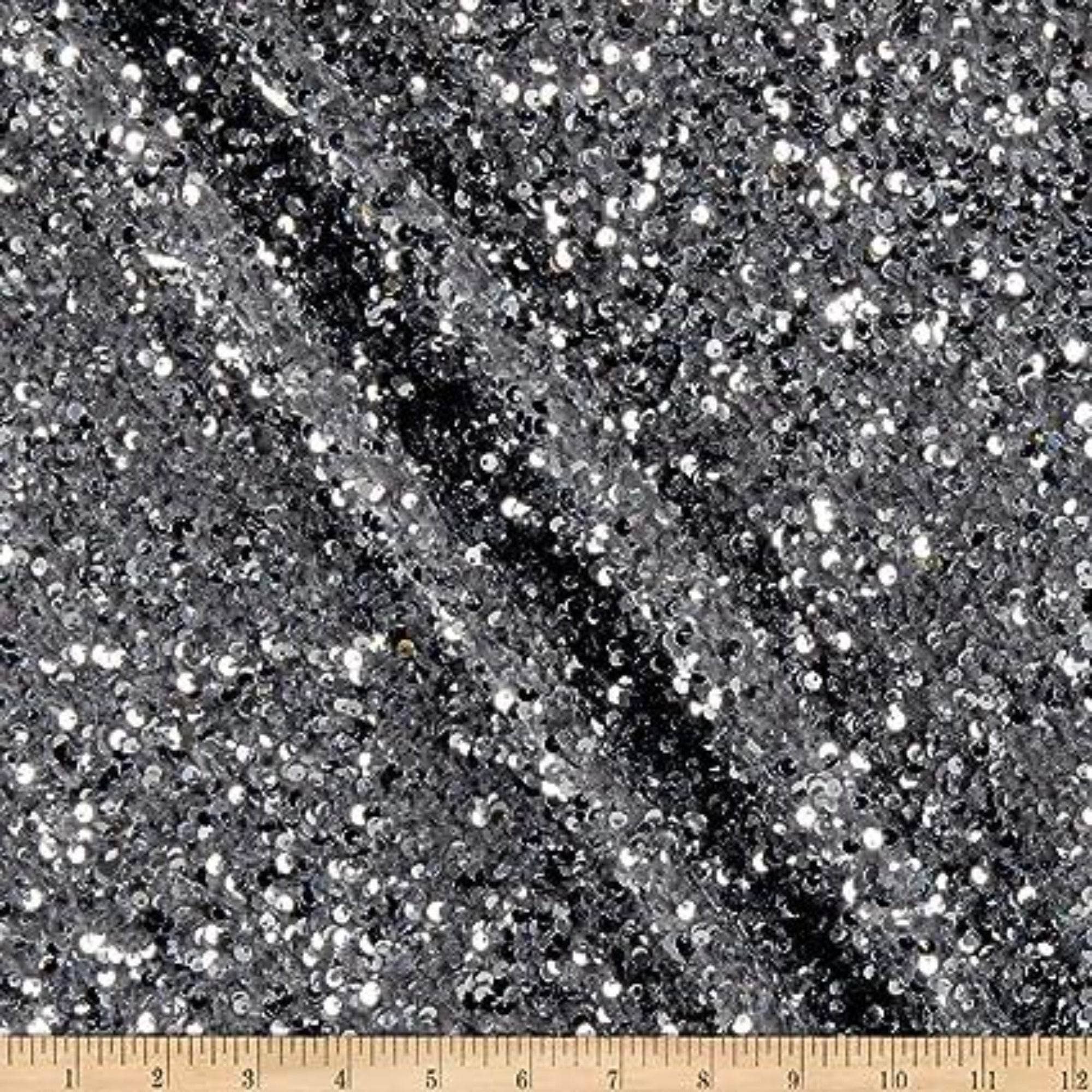 Fabrics Star - Wholesale Fabric - Stretch Velvet Sequin Fabric, Glitter Spandex Material 48 Inch in Width | Arts and Crafts10