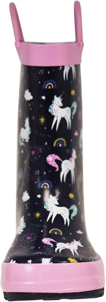 Eastern Off Price – wholesale Rain Boots – Child – Norty Toddlers Big Kids Boy's Girl's Waterproof Rubber Rain4