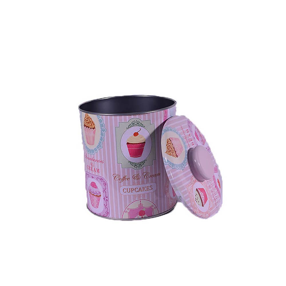 giftland - Wholesale Storage Bin - Metal Tin Storage Box with Lid0