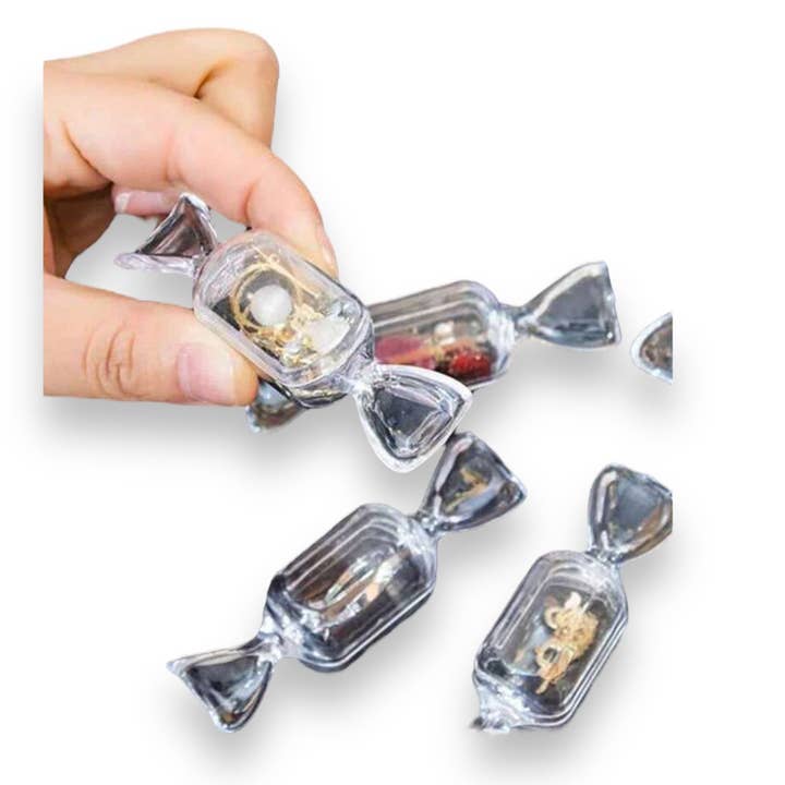 Timmy Toys - S009 - Mini Plastic Box Candy - Clear - 1 Piece for wholesale by Kinky Pleasure