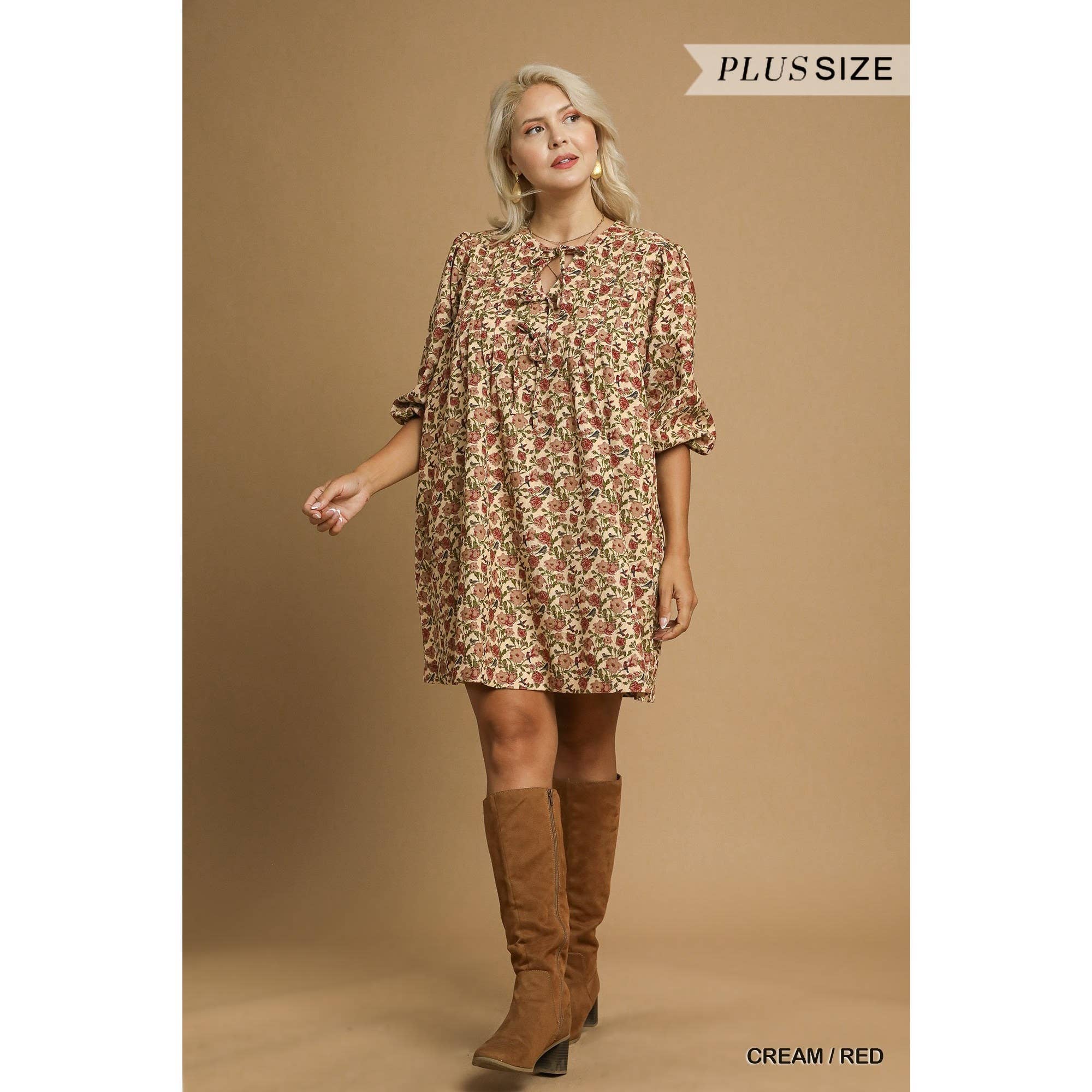 STYLE USA - Vente Robe – femme - Robe Florale PLUS3