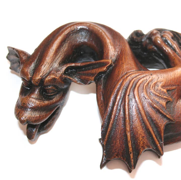 Medieval Dragon - Reproduction Lincoln Cathedral Carving for wholesale by Oakapple Designs Ltd