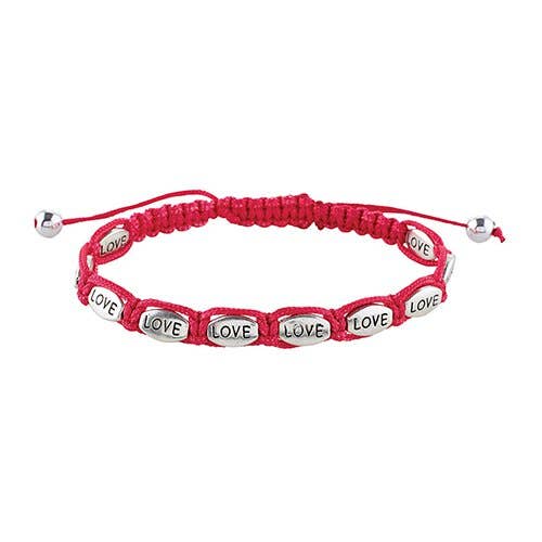 Word Braid Bracelets Display - 48pk for wholesale by Faithworks by Creative Brands