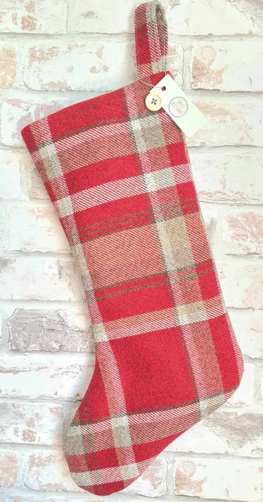 Sweet Williams – Engroshandel Julestrømpe – Signature Red Strømpe Almindelig0